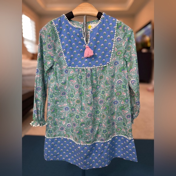 Mini Boden Other - Mini Boden Girls Block Print Caftan